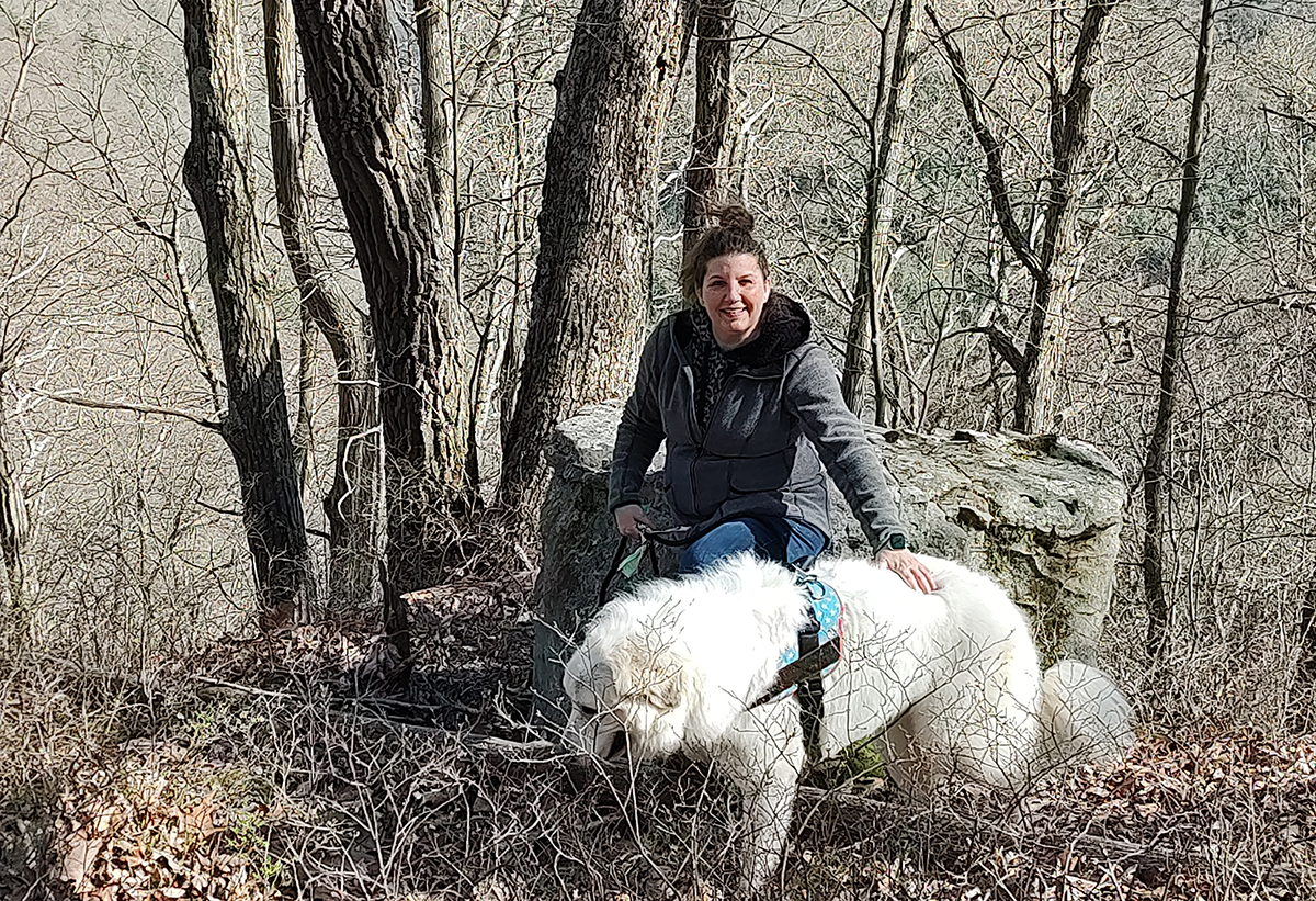 Sadie and Gretchen Hike